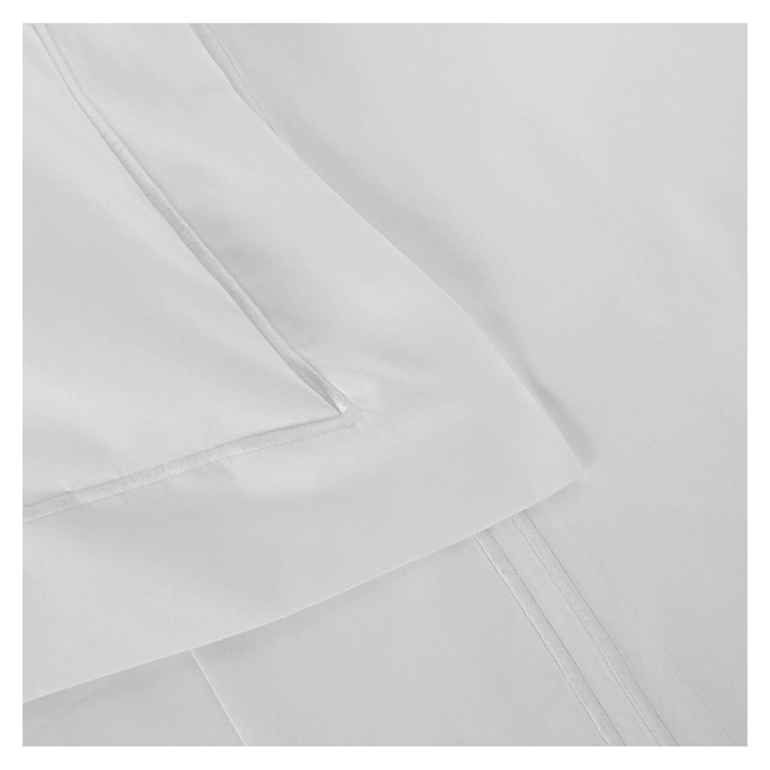 Juego sábanas Premium 300 hilos 100% algodón, con doble festón