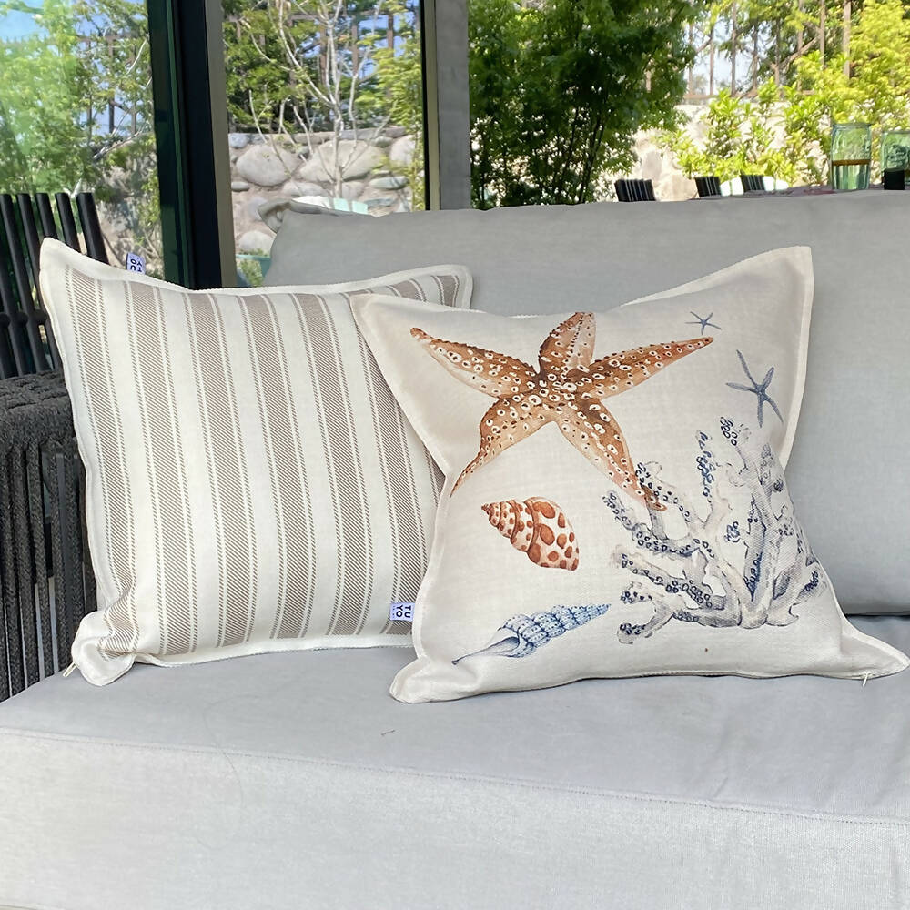 Cojín Frenchlines Sand 2, 45x45