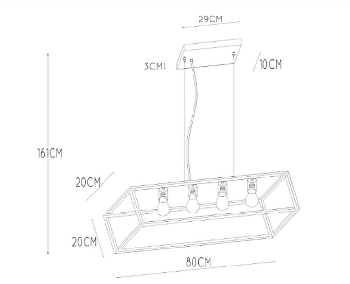 LAMPARA COLGANTE FABIAN