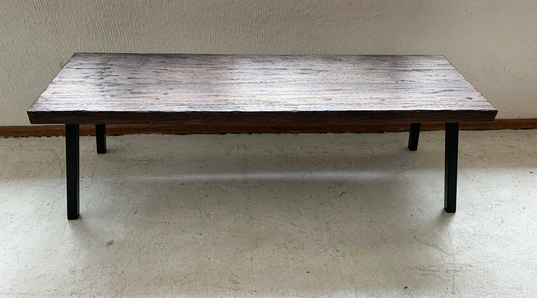 BANQUETA FIERRO MADERA CAFE