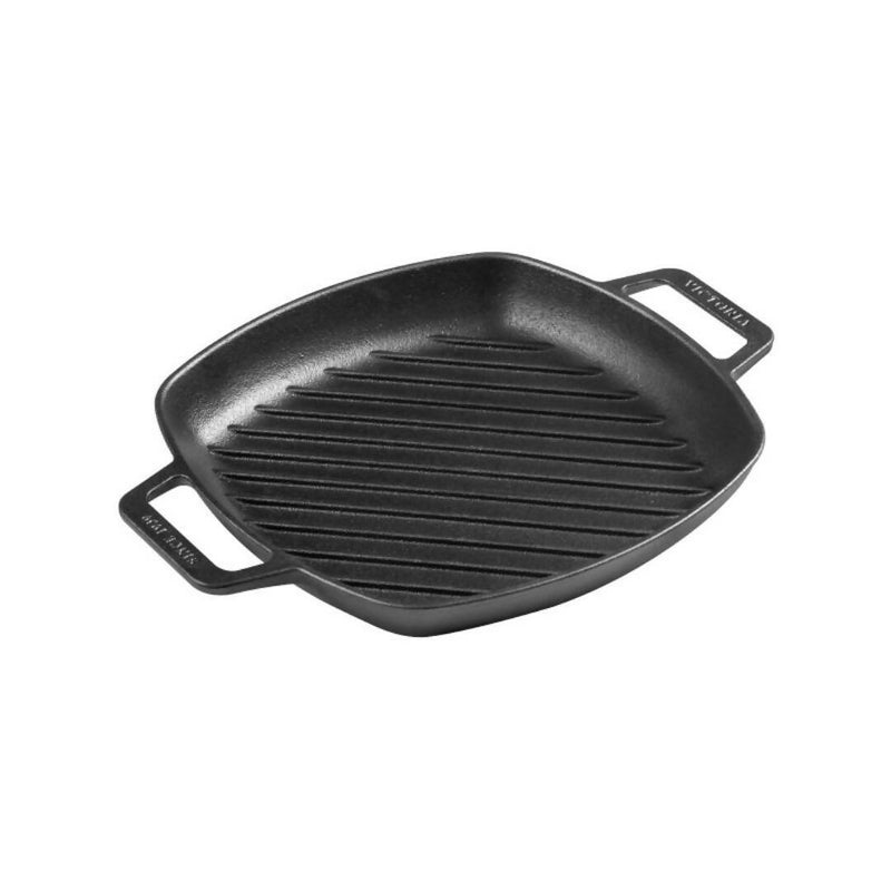 Grill Rectangular Doble Asa 26 cm Precurada Victoria