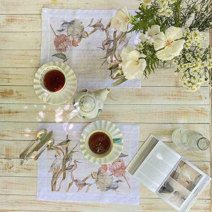 Set Individuales Velo Organza - Esperanza