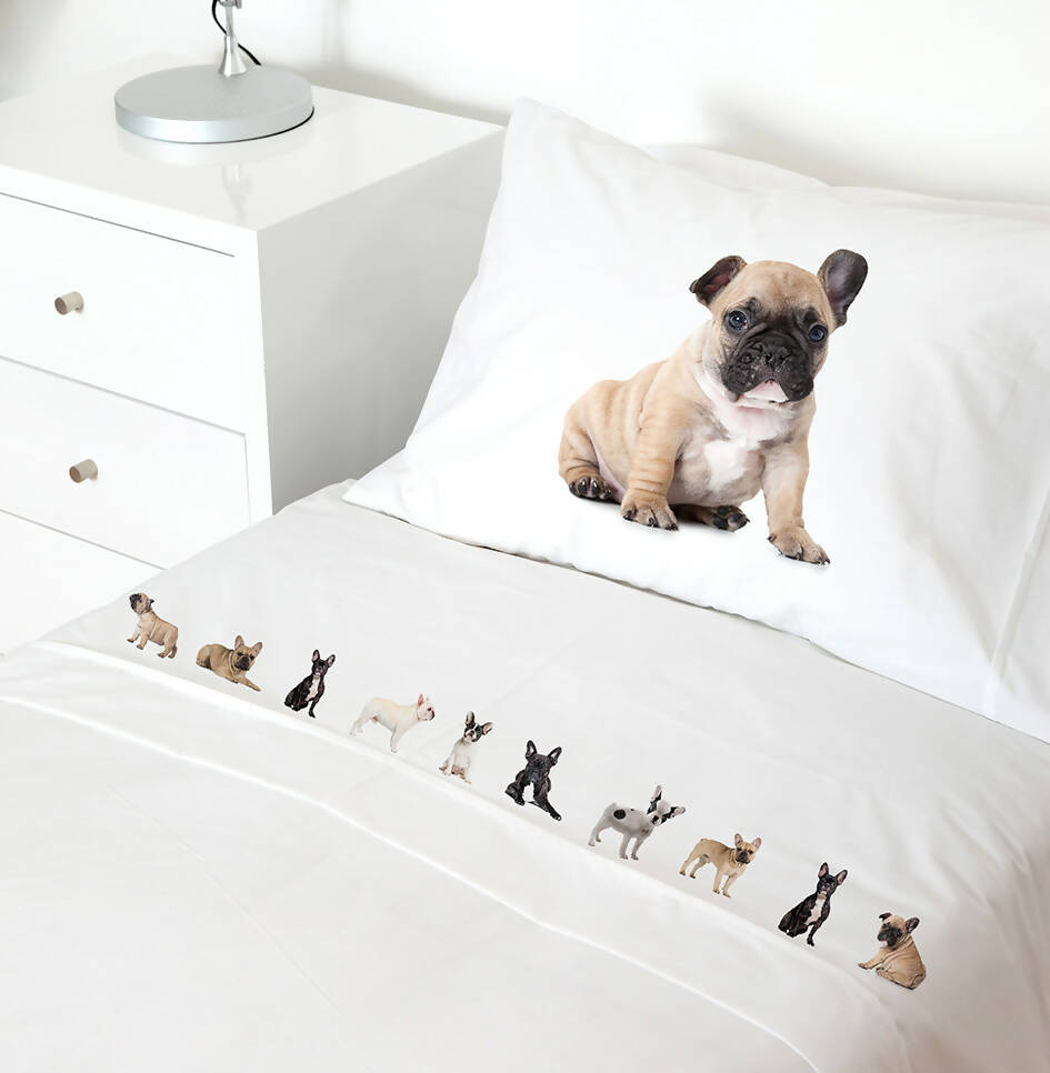 Juego de Sábanas Bulldog Frances