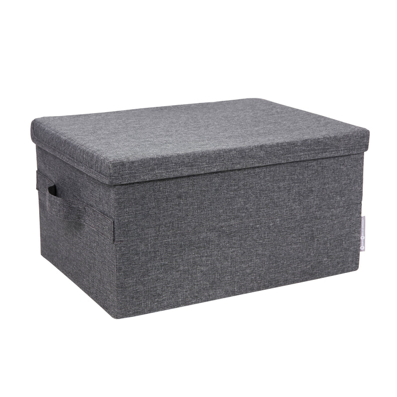 Caja Organizadora Mediana 30 x 40 cm Gris BIGSO