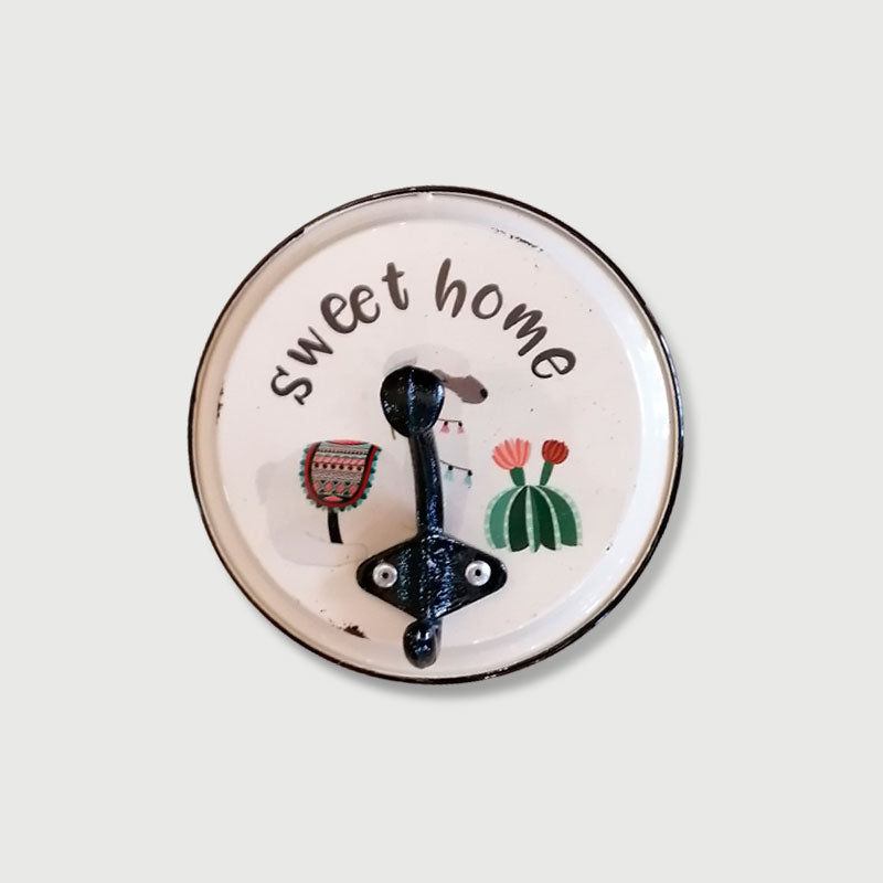Perchero de Loza con Llamas Sweet Home
