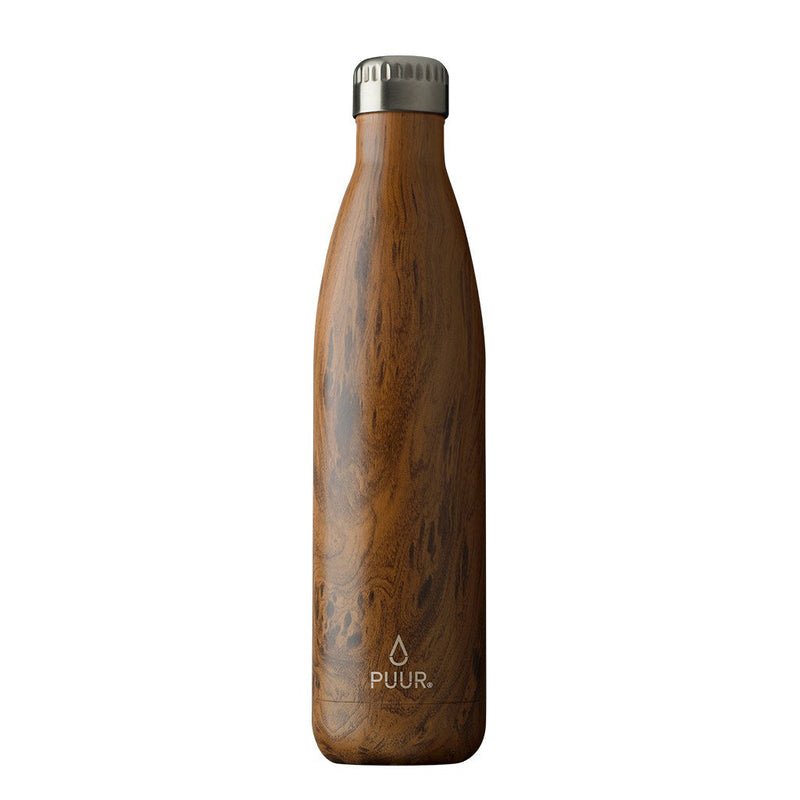 Botella Térmica Puur Bottle Wood 750 ml