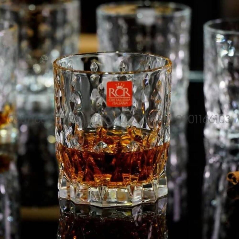 RCR SET 6 VASOS WHISKY MARILYN