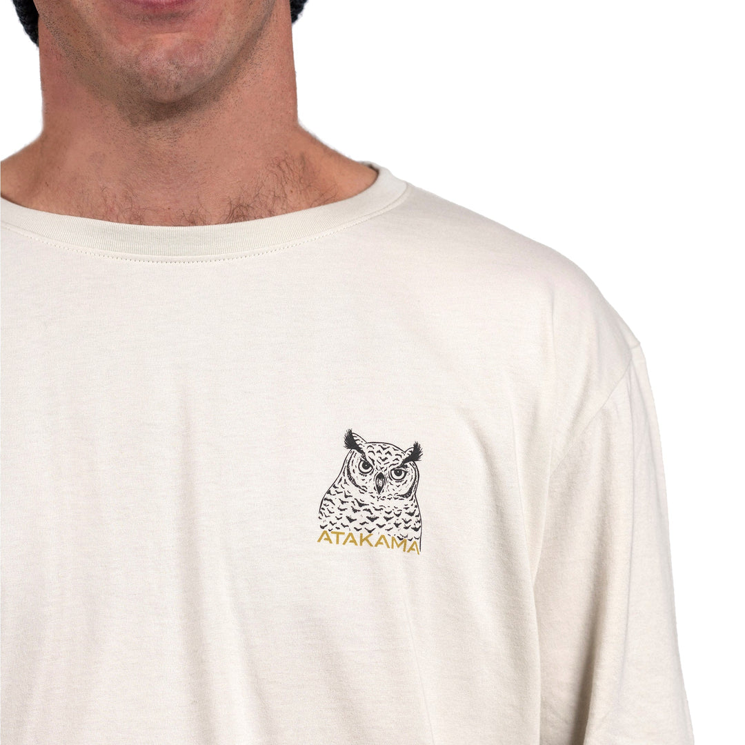 Polera Manga Larga Hombre Beige Tucúquere