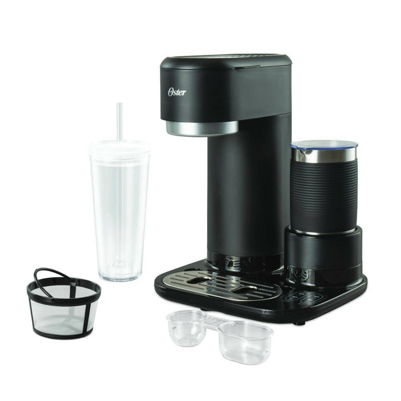 Cafetera latte Oster® con espumador BVSTDC02B-052 Oster