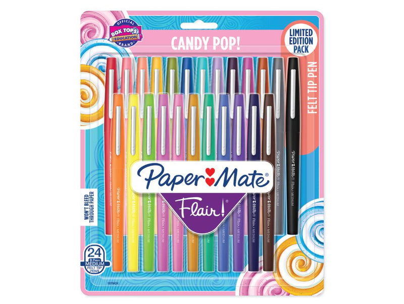 Set 24 Rotuladores Flair Candy Pop Paper Mate