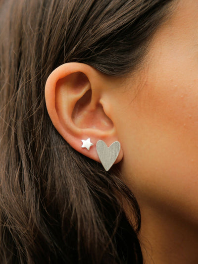 Aros mini Estrella Plata2 - LD975