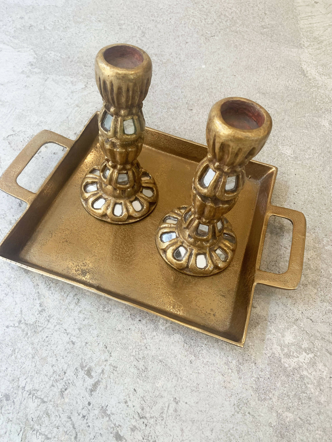 CANDELABRO CUZQUEÑO ESPEJO