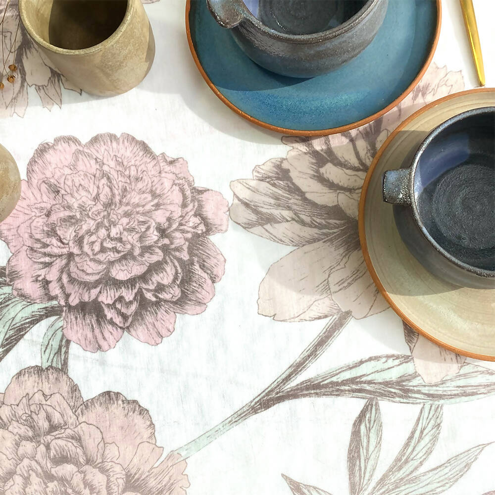 Set Individuales Velo Organza - Gardenia