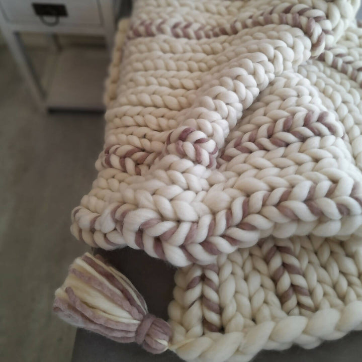 Manta XXL Queen Taupe 80x150