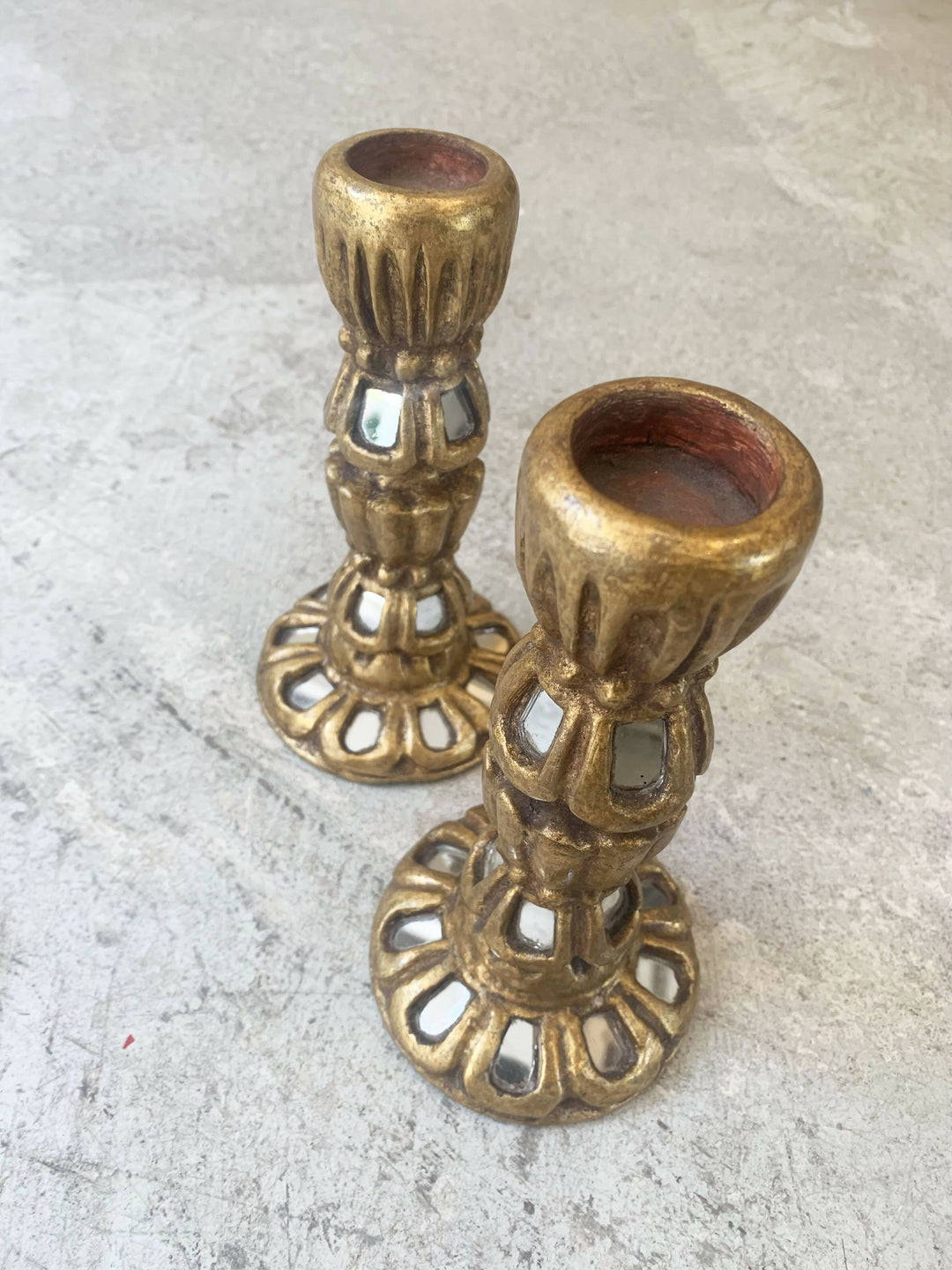 CANDELABRO CUZQUEÑO ESPEJO