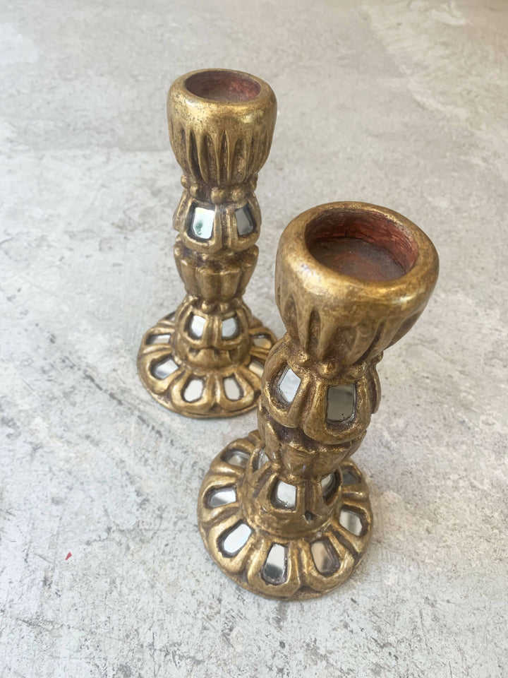 CANDELABRO CUZQUEÑO ESPEJO