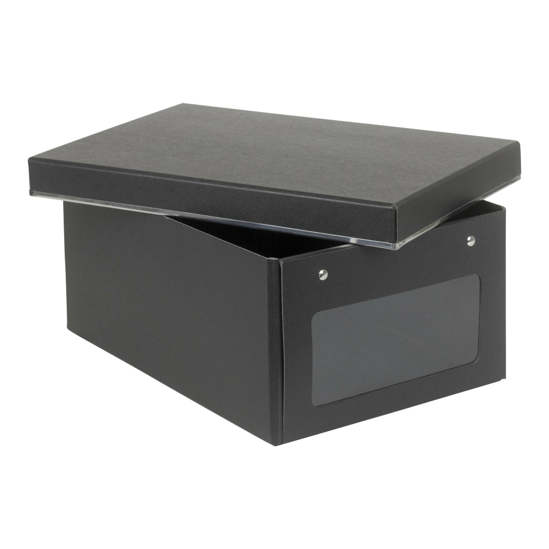 Caja Organizadora para Zapatos Papel 23,5 x 34,5 Negracm BIGSO