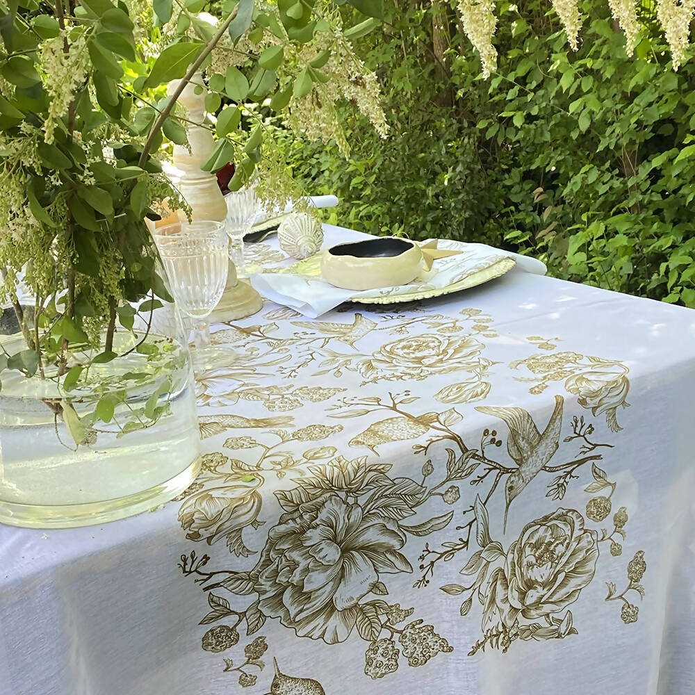 Mantel Colibrí - Velo Organza