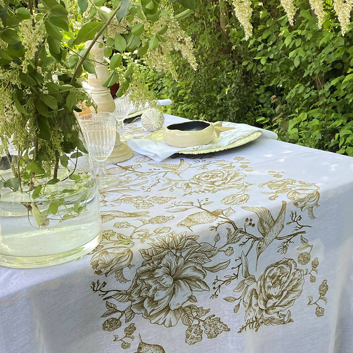Mantel Colibrí - Velo Organza
