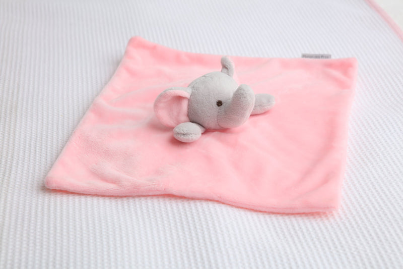 Tuto con elefante rosado de plush