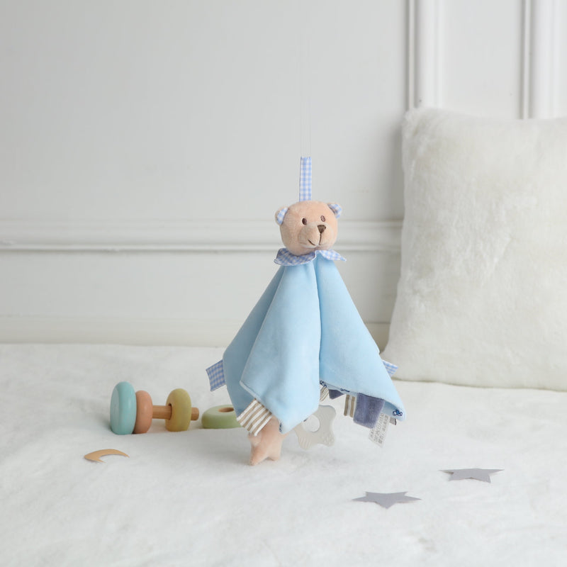 Tuto Sensorial con Oso Celeste Plush
