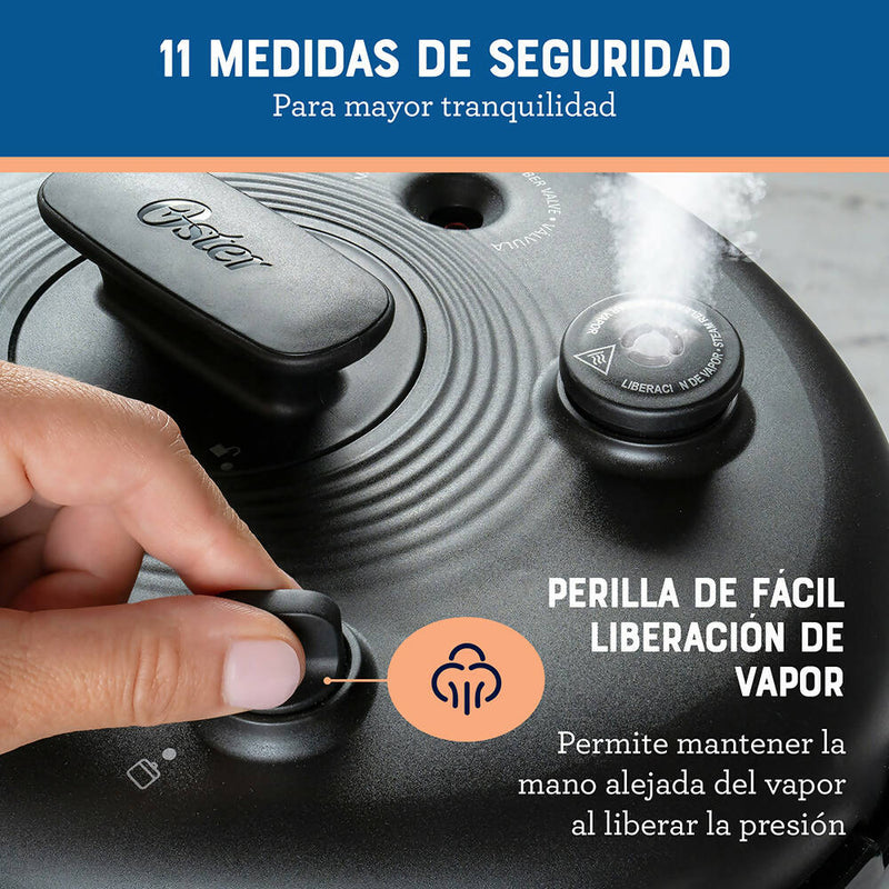 Multi-olla rápida ovalada 5.7 lt con 15 funciones CKSTPCECOV57 Oster®