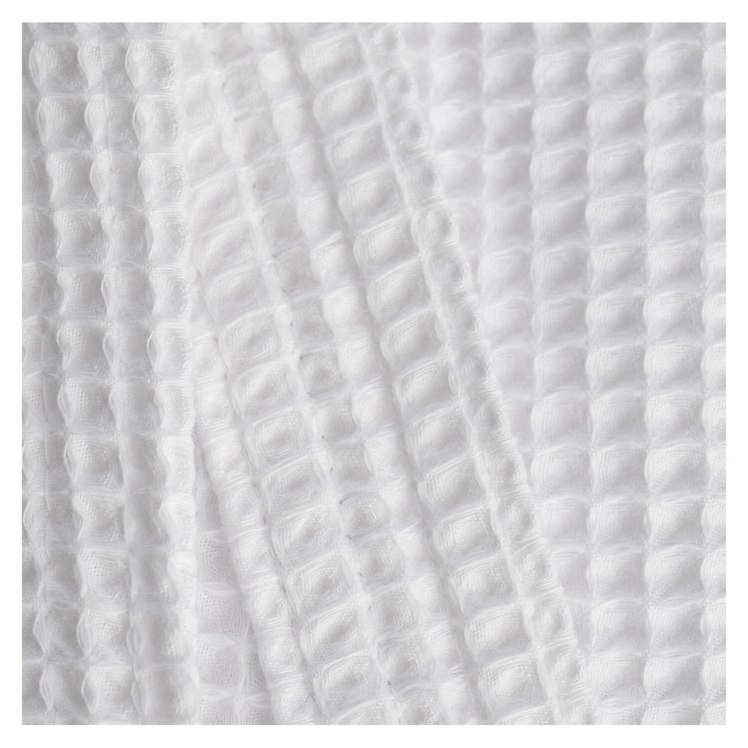 Bata Piqué Blanca 58% Algodón - 42% Poliéster