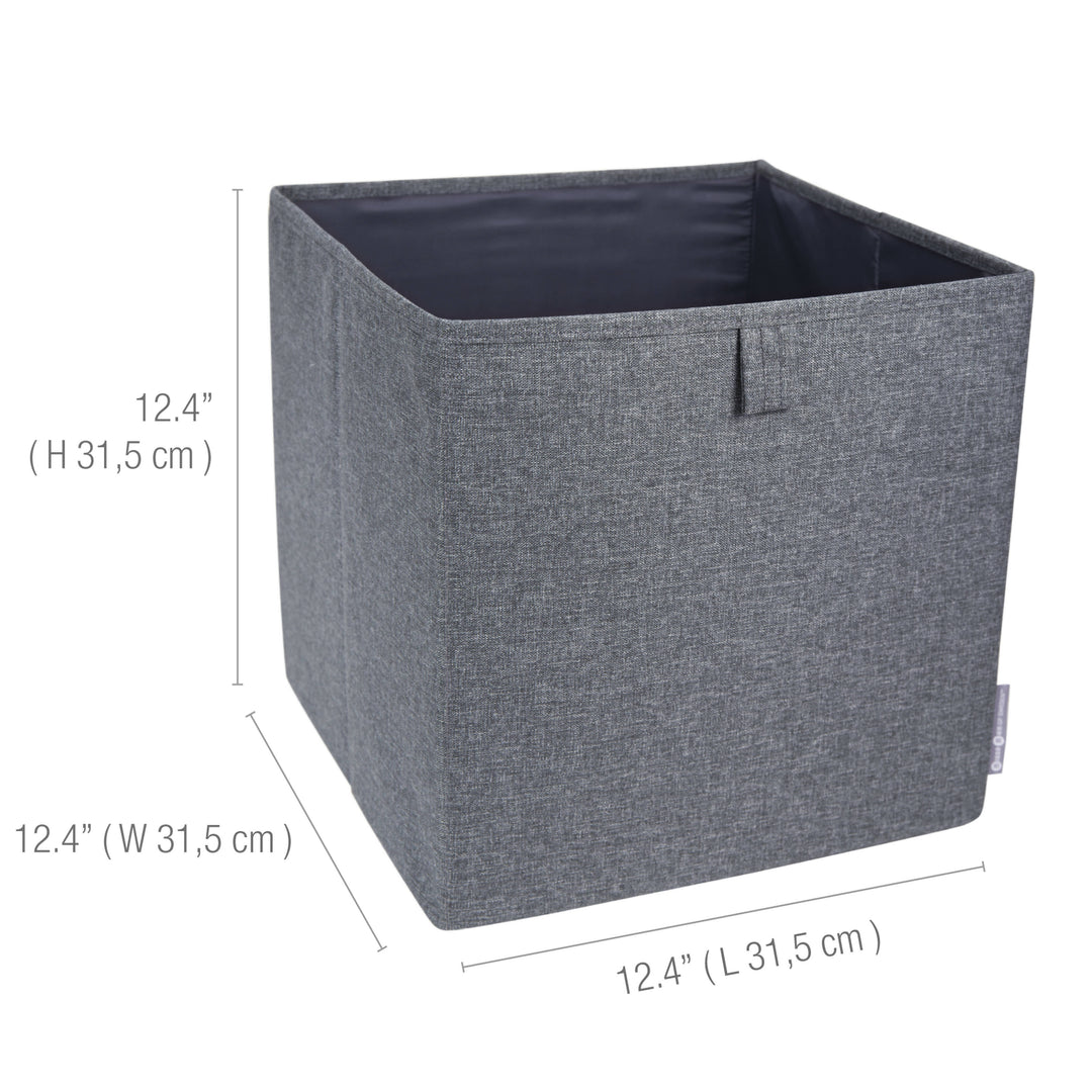 Organizador Cuadrado Multiproposito Gris BIGSO