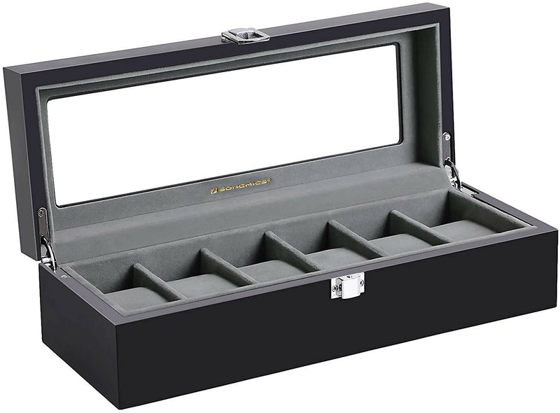 Caja para Relojes Songmics para 6 Relojes