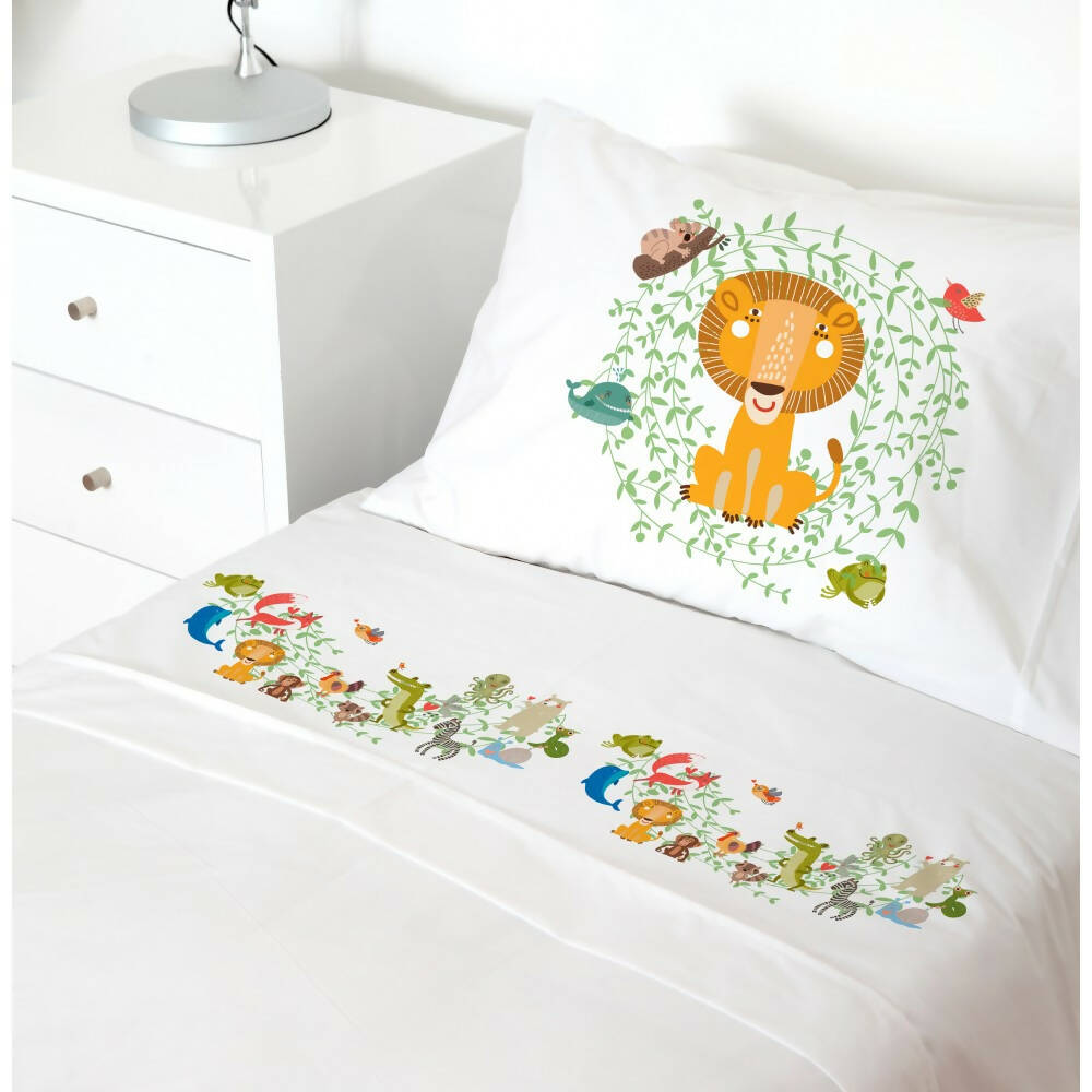 Juego de Sábanas Zoo