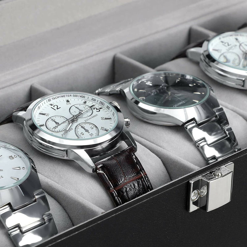 Caja para Relojes Songmics para 6 Relojes