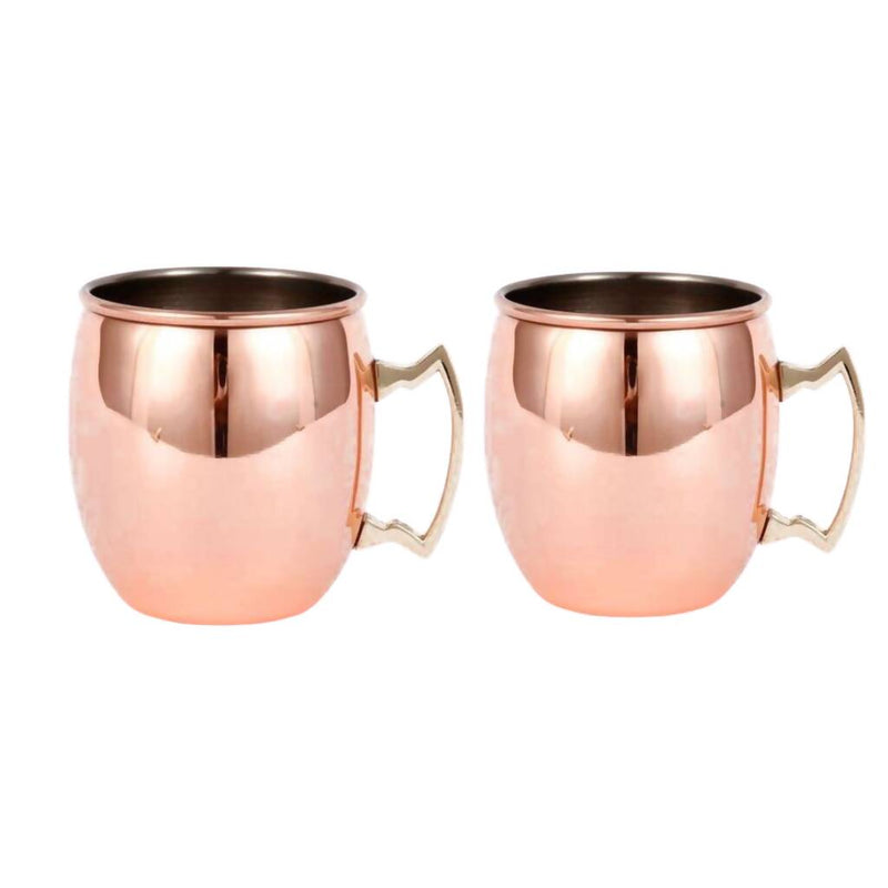 Set x 2 Mini Mugs 100% cobre 100cc.