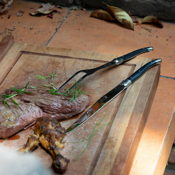 Set de Asado Laguiole Negro Jean Néron