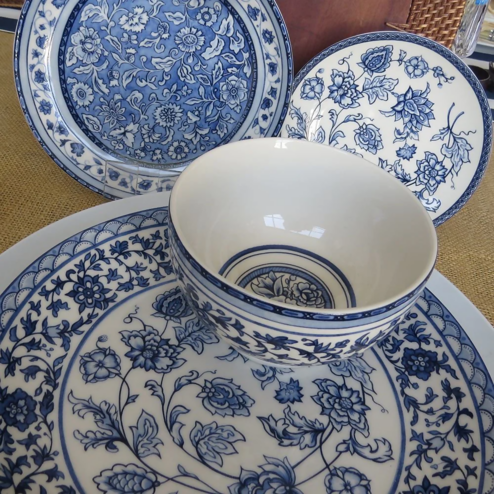 KLAPP JUEGO 24 PIEZAS PORCELANA BLUE DYNASTY