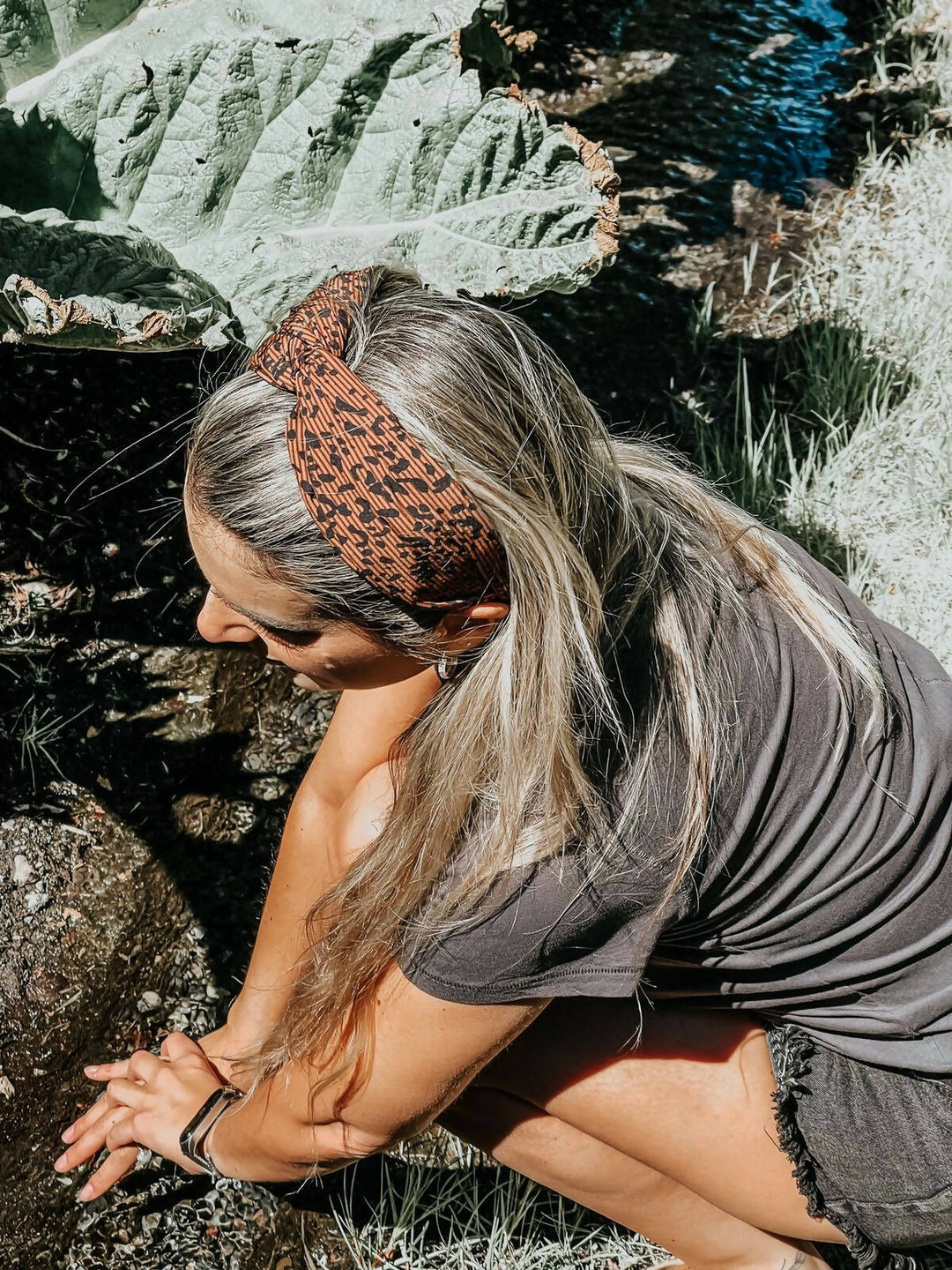 Cintillo Turbante Valentina Raso Print