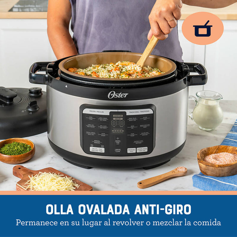 Multi-olla rápida ovalada 5.7 lt con 15 funciones CKSTPCECOV57 Oster®