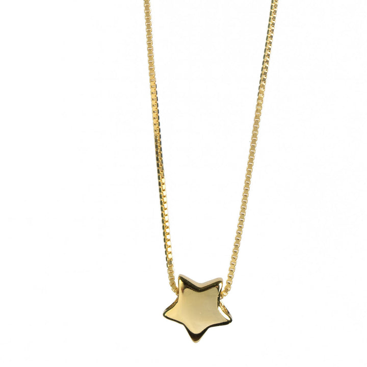 COLLAR ESTRELLA GOLD VERMEIL MUSA