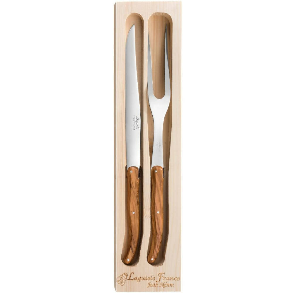 LAGUIOLE SET ASADO - OLIVO