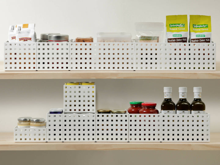 Canasto Organizador Like It con 2 Divisores 28 x 14 cm