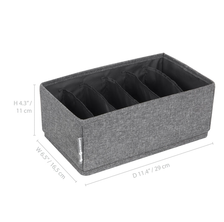 Organizador Cajón Bigso 6 Compartimientos 16 x 29 cm