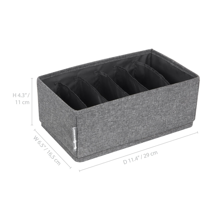 Organizador Cajón Bigso 6 Compartimientos 16 x 29 cm