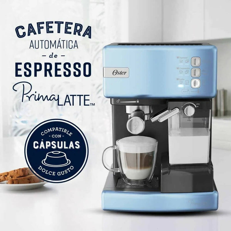 Cafetera automática de espresso celeste PrimaLatte™ BVSTEM6603CC Oster®