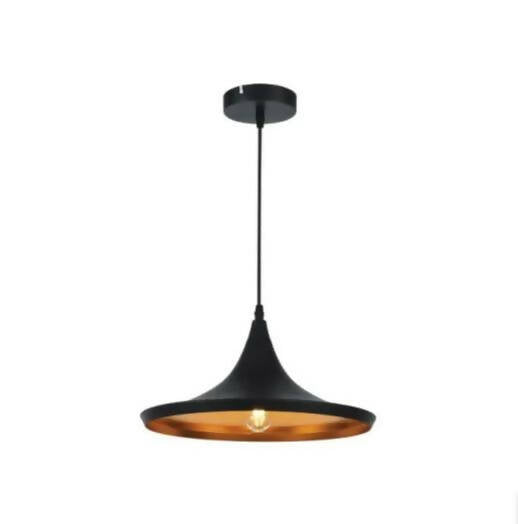 Lámpara Colgante Donora Wide II Negra