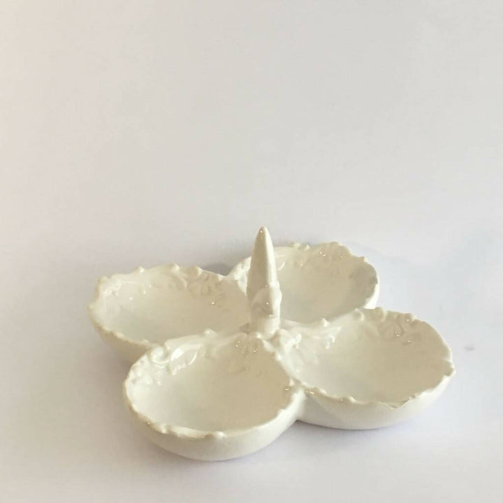 PLATO DE CERÁMICA PARA COCKTAIL