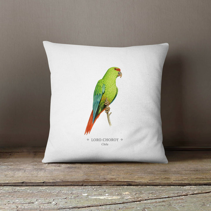 Funda de cojín Loro Choroy