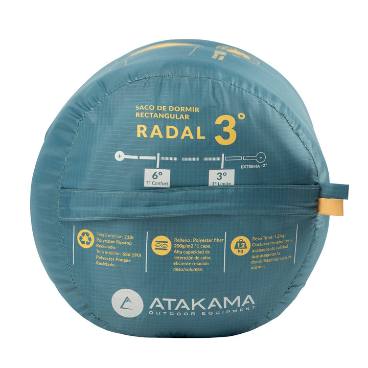 Saco de Dormir Atakama Radal 3°