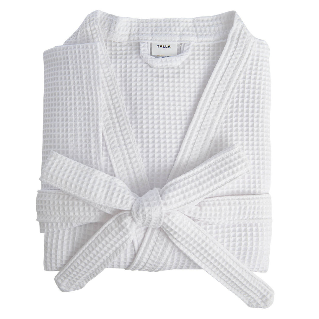 Bata Piqué Blanca 58% Algodón - 42% Poliéster