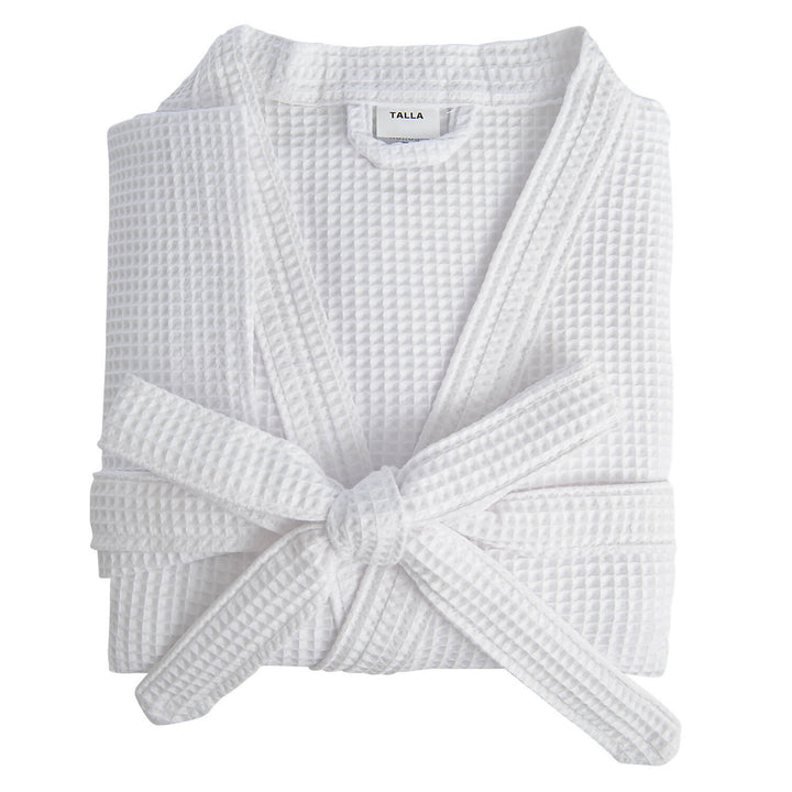 Bata Piqué Blanca 58% Algodón - 42% Poliéster