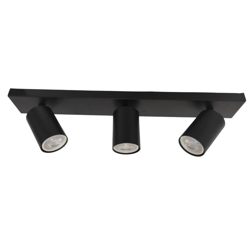 BARRA RUNNER 3 LUCES NEGRO