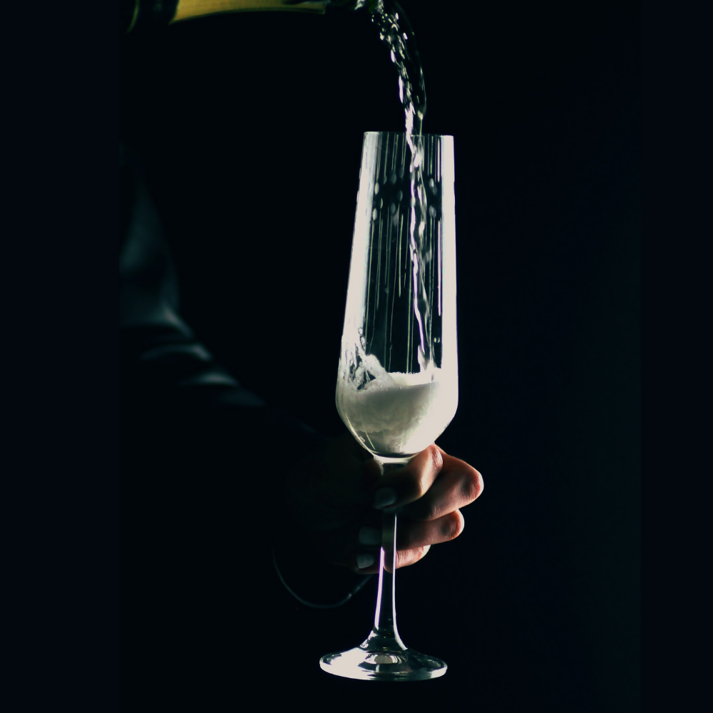 BOHEMIA SET 6 COPAS CHAMPAGNE WATERFALL 190ml